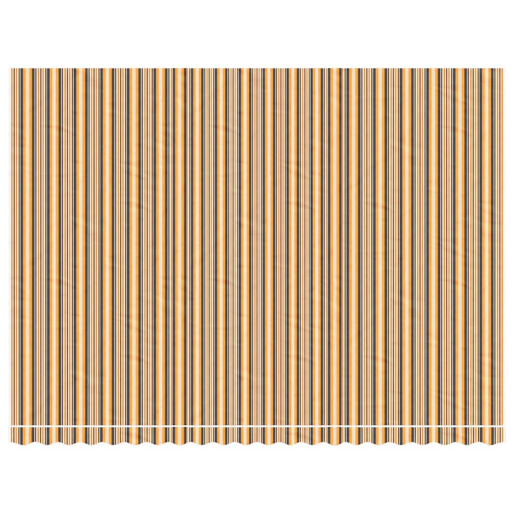 Tissu de remplacement Vidaxl pour Luifel rayé 5x3,5 m multicolour