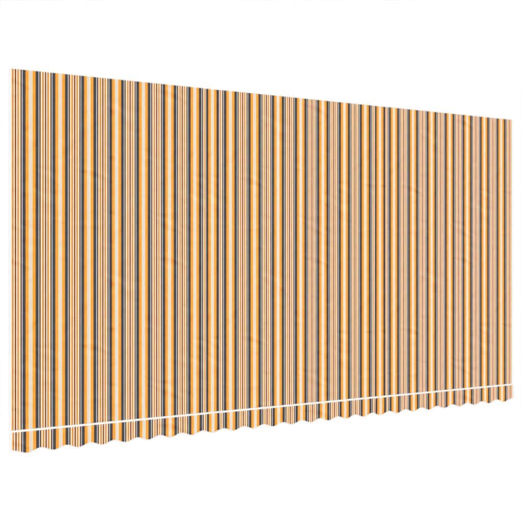 Tissu de remplacement Vidaxl pour Luifel rayé de 6x3 m multicolores