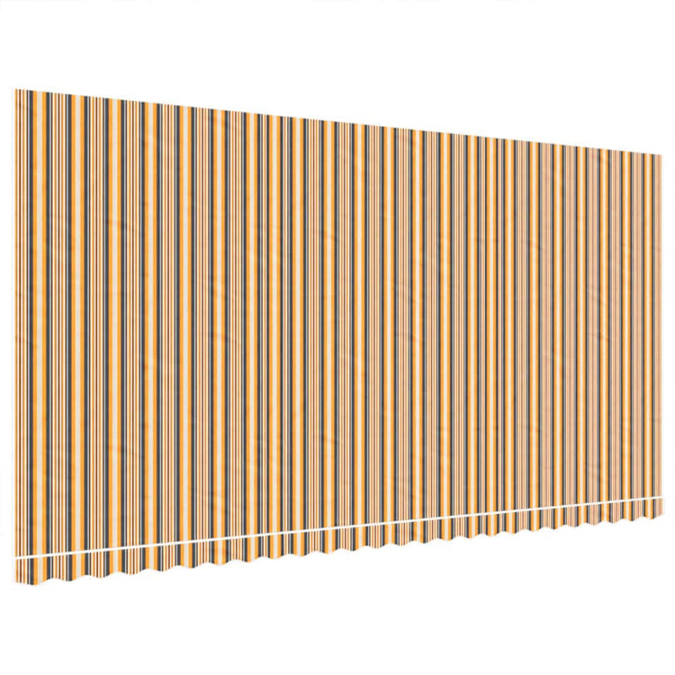 Tissu de remplacement Vidaxl pour Luifel rayé de 6x3 m multicolores