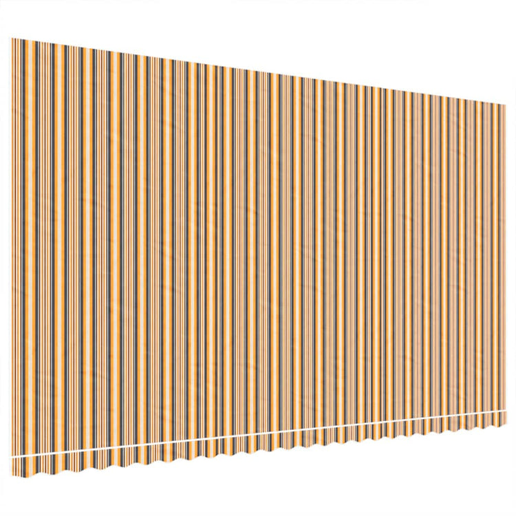 Tissu de remplacement de Vidaxl pour Luifel rayé 6x3,5 m multicolour