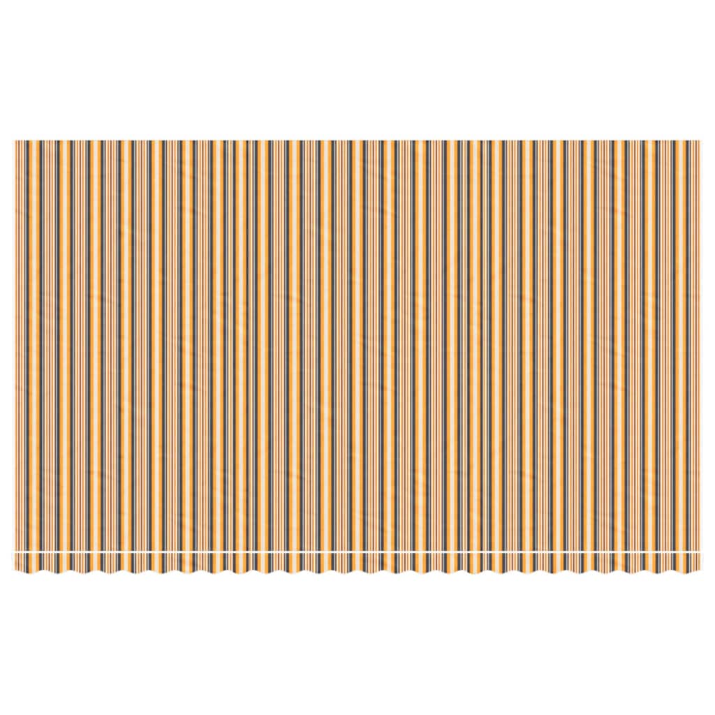Tissu de remplacement de Vidaxl pour Luifel rayé 6x3,5 m multicolour