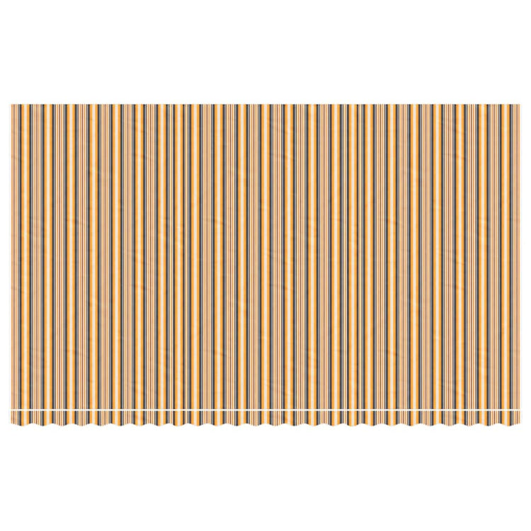 Tissu de remplacement de Vidaxl pour Luifel rayé 6x3,5 m multicolour