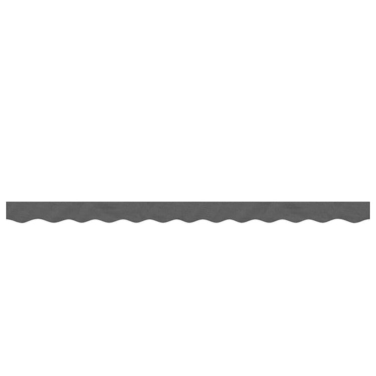Tissu de remplacement Vidaxl pour jupe auvents rayés 3 m anthracite -colored
