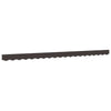 Tissu de remplacement Vidaxl pour la jupe à canopée rayée 4,5 m anthracite -colored