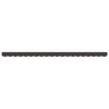 Tissu de remplacement Vidaxl pour la jupe à canopée rayée 4,5 m anthracite -colored