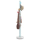 Rack de couche Vidaxl 172 cm en poudre -dcoated Bleu en fer