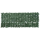 Écran de balcon Vidaxl avec feuilles vert foncé 200x75 cm