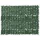 Écran de balcon Vidaxl avec feuilles vert foncé 200x150 cm