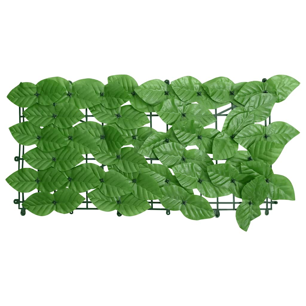 Écran de balcon Vidaxl avec feuilles vertes 200x75 cm