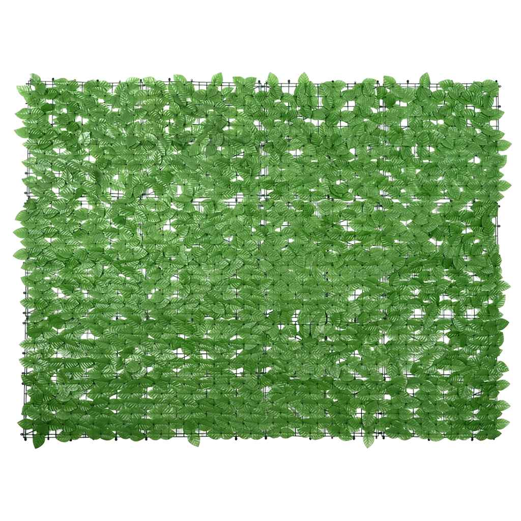 Écran de balcon Vidaxl avec feuilles vertes 200x150 cm