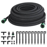 Vidaxl tuyau goutte à goutte 0,6 '' 25 m en caoutchouc noir - afbeelding 2