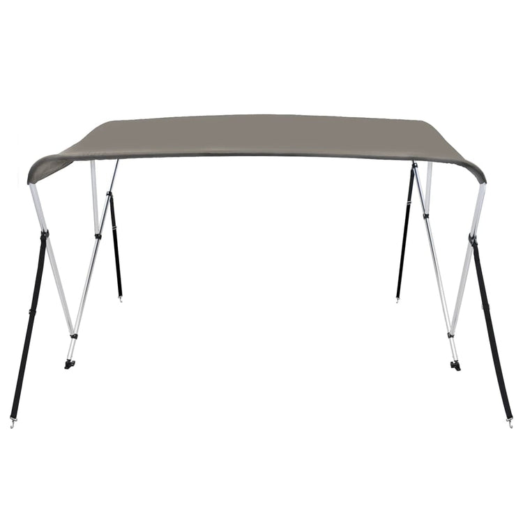 Vidaxl biminitop 3 arches 183x196x137 cm gris