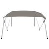 Vidaxl biminitop 4 arches 243x180x137 cm gris