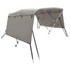 Toit bimini Vidaxx 3 arceaux avec parois latérales 183x(137-152)x137 cm