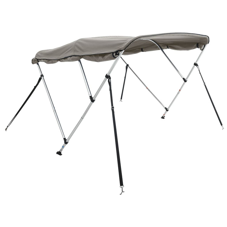Toit bimini Vidaxx 3 arceaux avec parois latérales 183x(137-152)x137 cm