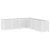 Vidaxx jardinière 160x160x53 cm polypropylène blanc