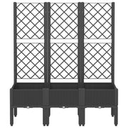 VIDAXL PLANNET AVEC TRAVAIL STAT 120X40X142 CM POLYPROPONNE NOIR - afbeelding 3