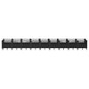 Boîte de planification Vidaxl avec broches 363.5x43.5x43,5 cm Black en polypropène