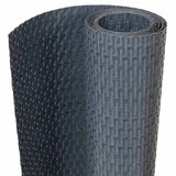 Écran de balcon Vidaxl 300x80 cm Poly Rattan Anthracite -Colored - afbeelding 2