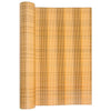 Écran de balcon Vidaxl 600x100 cm Poly Rattan Brun clair