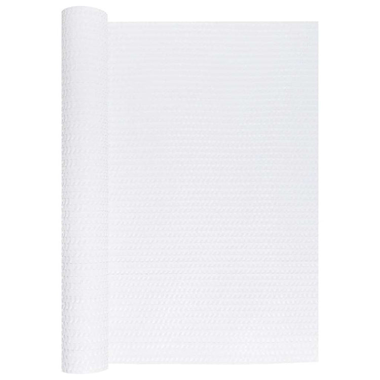 Écran de balcon Vidaxl 400x80 cm Poly Rattan White