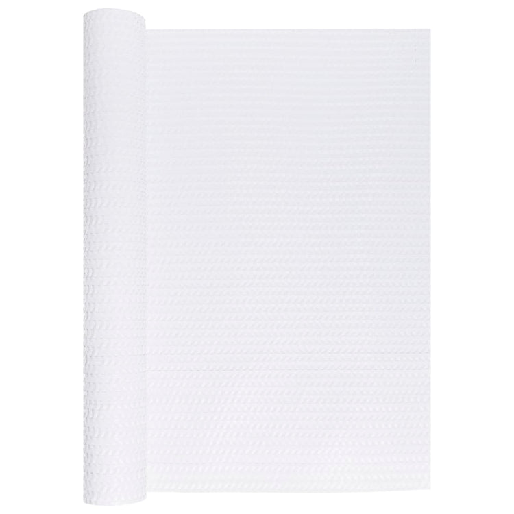 Écran de balcon Vidaxl 400x100 cm Poly Rattan White