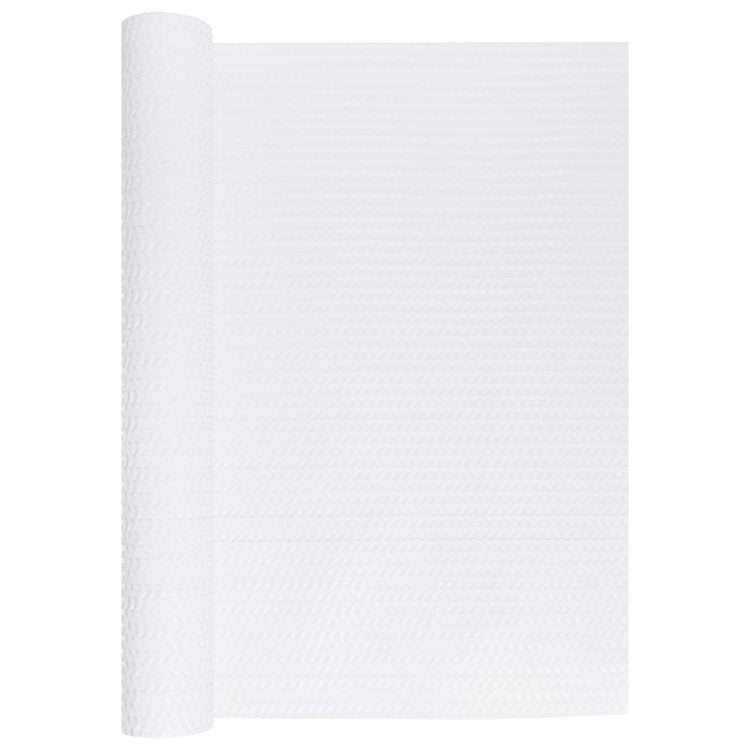 Écran de balcon Vidaxl 1000x80 cm Poly Rattan White
