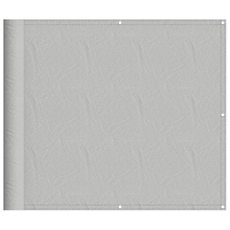 Paravent de balcon Vidaxx 90x800 cm 100% polyester oxford gris clair