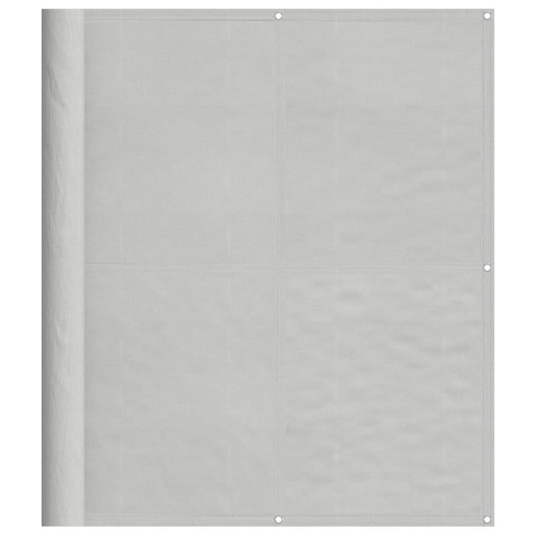 Écran de balcon Vidaxl 120x300 cm 100% Gris clair du polyester oxford
