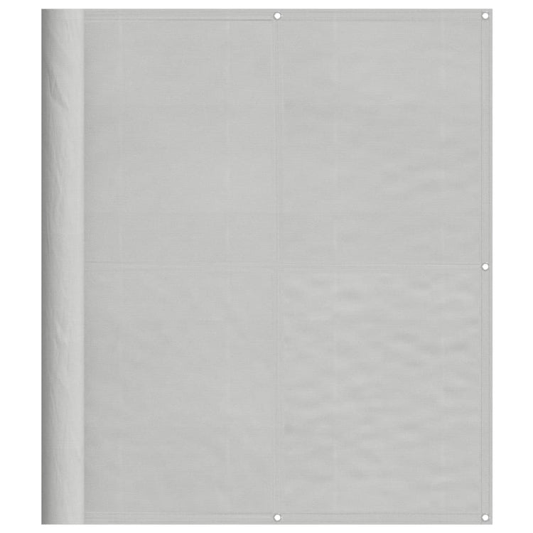 Écran de balcon Vidaxl 120x700 cm 100% Gris clair du polyester oxford