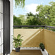 Paravent de balcon Vidaxx 90x800 cm 100% polyester oxford couleur sable