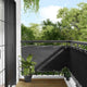 Paravent de balcon Vidaxx 75x700 cm 100% polyester oxford anthracite