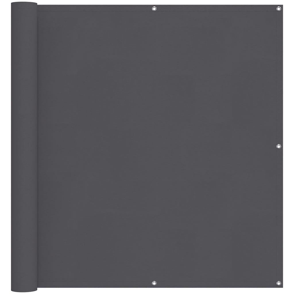 Paravent de balcon Vidaxx 120x800 cm 100% polyester oxford anthracite