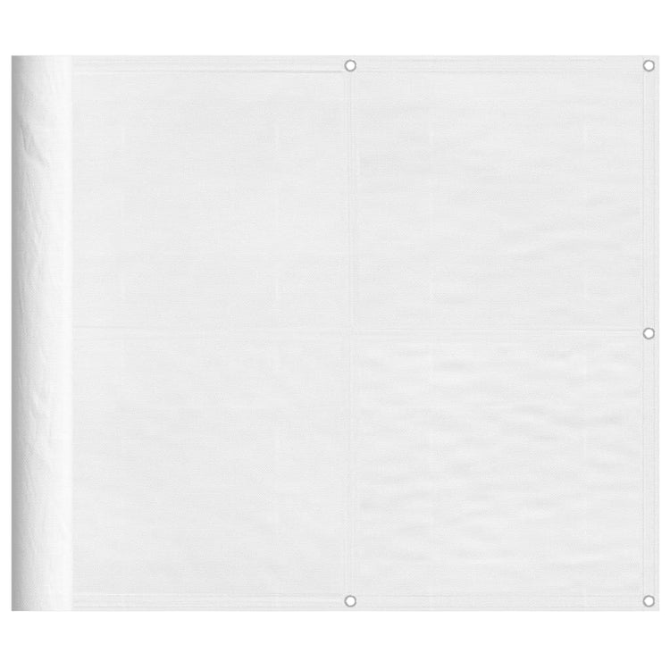 Vidaxx paravent de balcon 90x700 cm 100% polyester oxford blanc