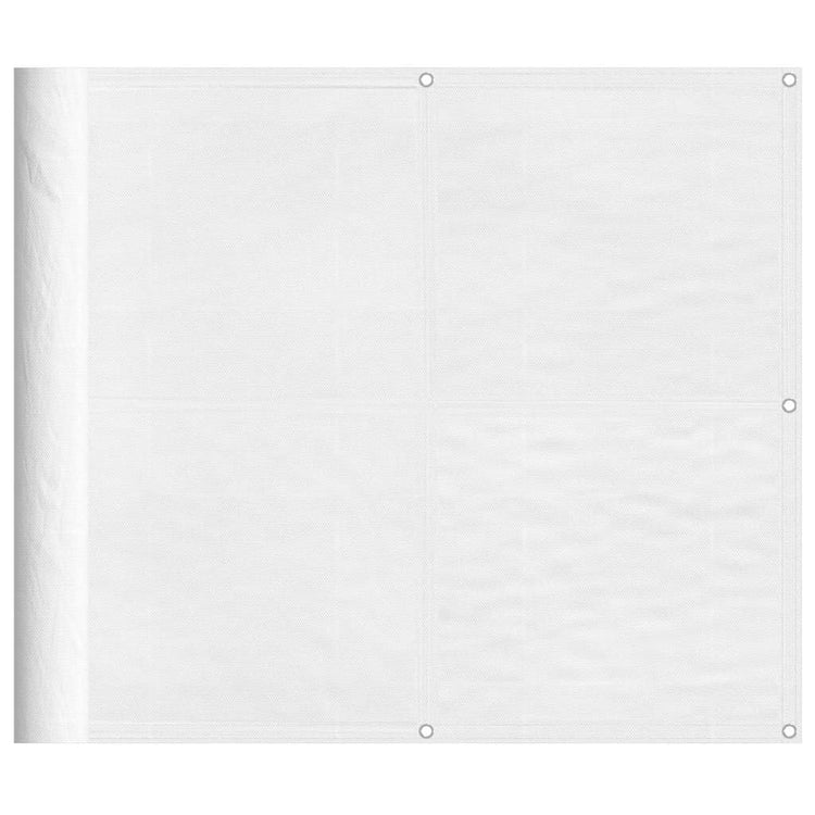 Vidaxx paravent de balcon 90x800 cm 100% polyester oxford blanc