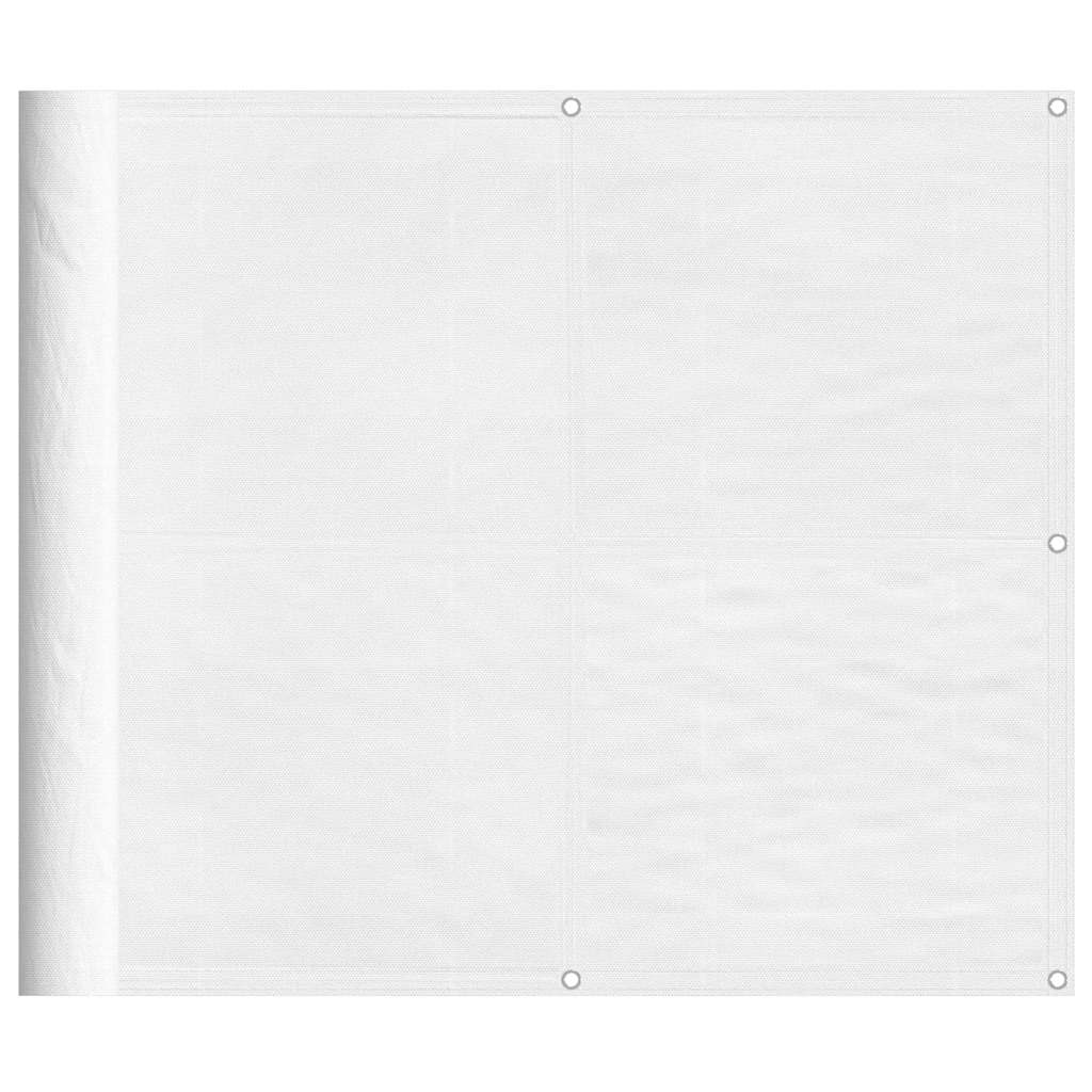 Vidaxx paravent de balcon 90x1000 cm 100% polyester oxford blanc