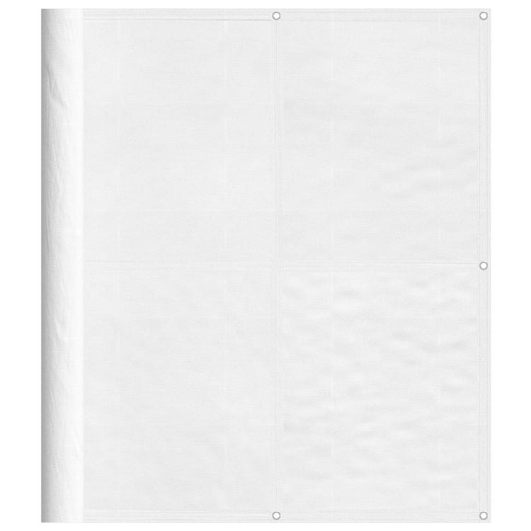 Vidaxx paravent de balcon 120x700 cm 100% polyester oxford blanc