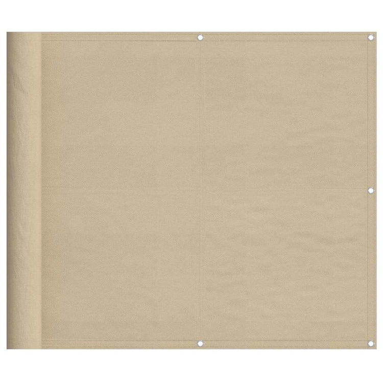 Vidaxx paravent de balcon 90x700 cm 100% polyester oxford beige