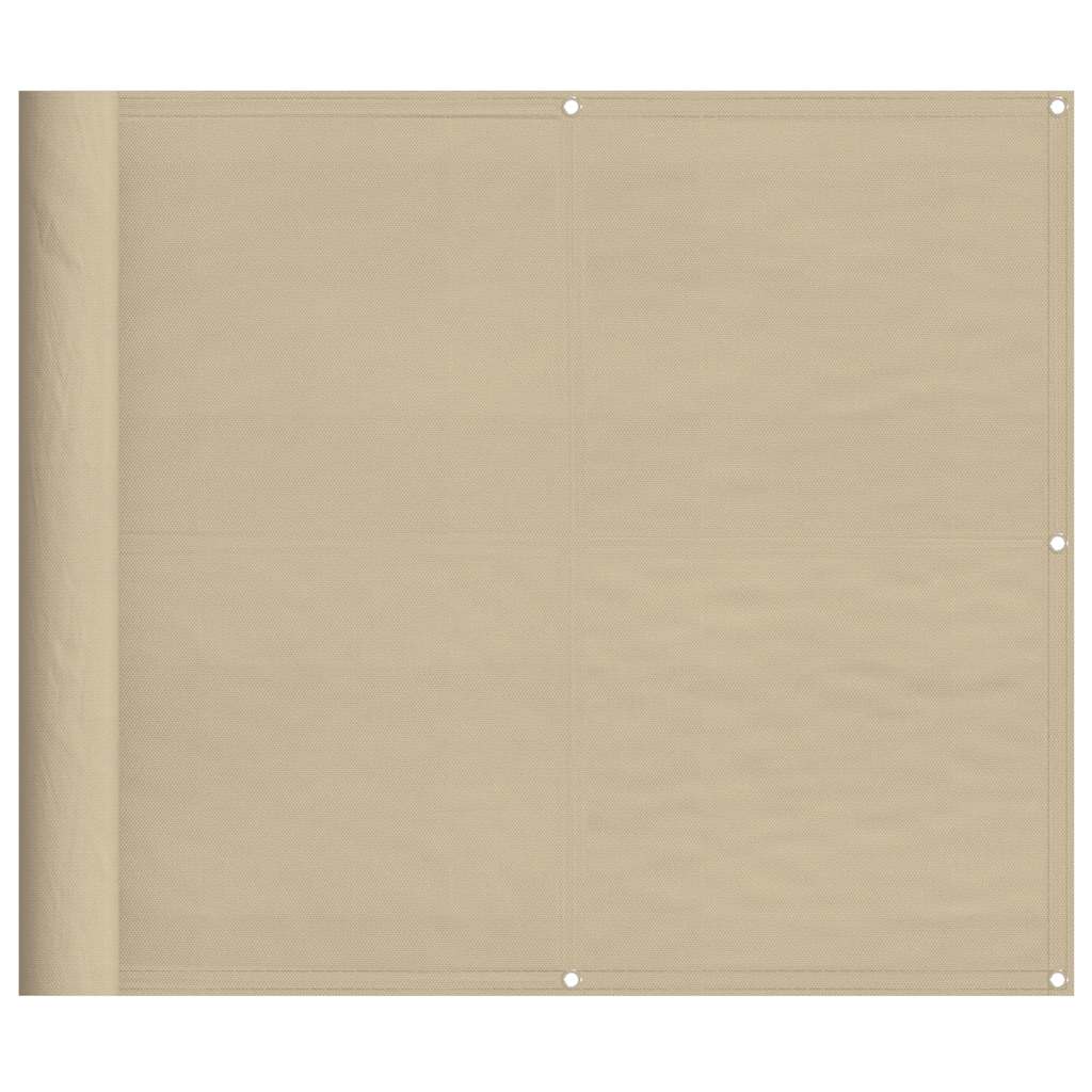 Vidaxx paravent de balcon 90x800 cm 100% polyester oxford beige