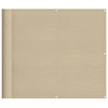 Vidaxx paravent de balcon 90x1000 cm 100% polyester oxford beige
