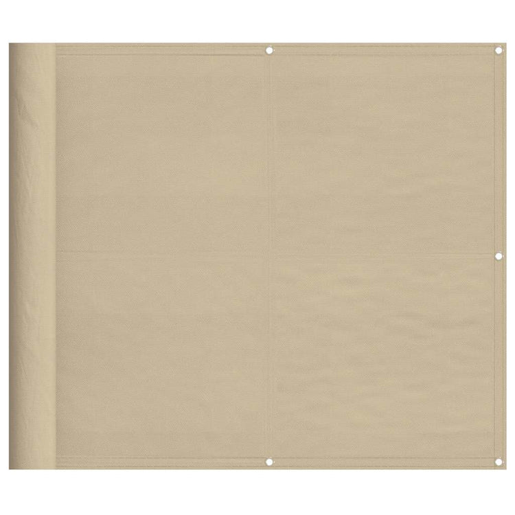 Vidaxx paravent de balcon 90x1000 cm 100% polyester oxford beige