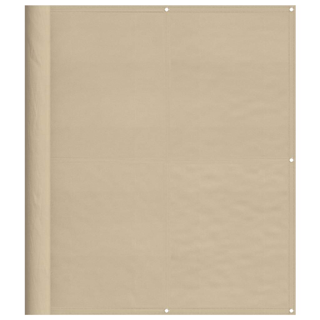 Vidaxx paravent de balcon 120x700 cm 100% polyester oxford beige