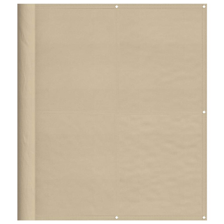 Vidaxx paravent de balcon 120x700 cm 100% polyester oxford beige