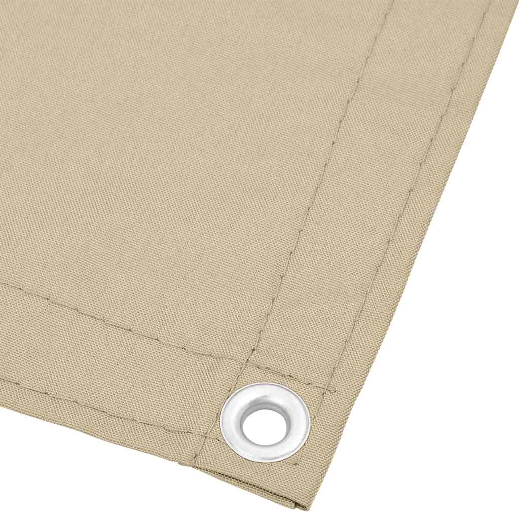 Vidaxx paravent de balcon 120x700 cm 100% polyester oxford beige