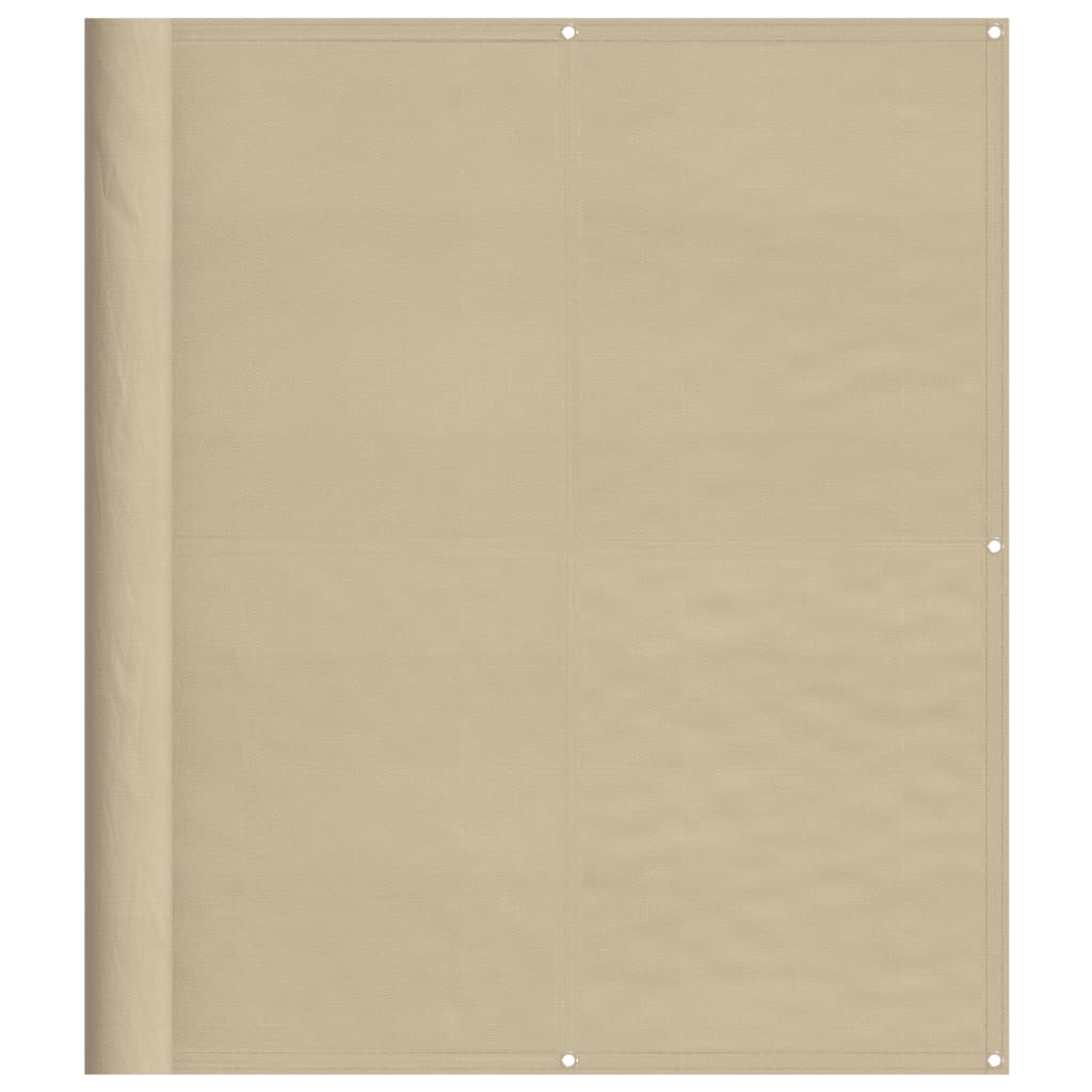 Vidaxx paravent de balcon 120x800 cm 100% polyester oxford beige
