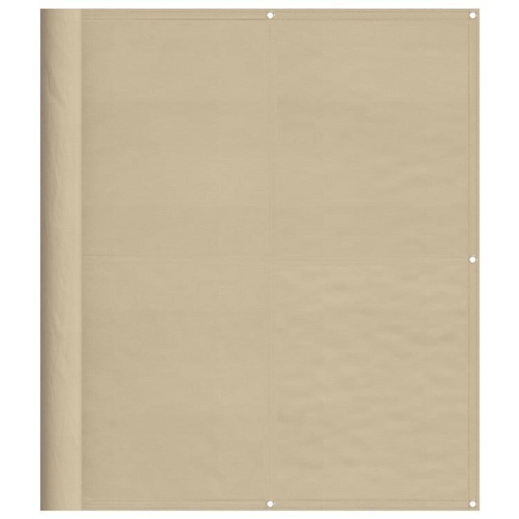 Vidaxx paravent de balcon 120x800 cm 100% polyester oxford beige