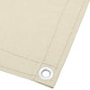 Paravent de balcon Vidaxx 75x700 cm 100% polyester oxford couleur crème
