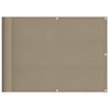 Paravent de balcon Vidaxx 75x700 cm 100% polyester oxford taupe