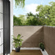 Paravent de balcon Vidaxx 120x700 cm 100% polyester oxford taupe