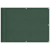 Paravent de balcon Vidaxx 75x700 cm 100% polyester oxford vert foncé